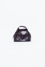 Load image into Gallery viewer, Vintage x Purple Leather Croc Structured Purse