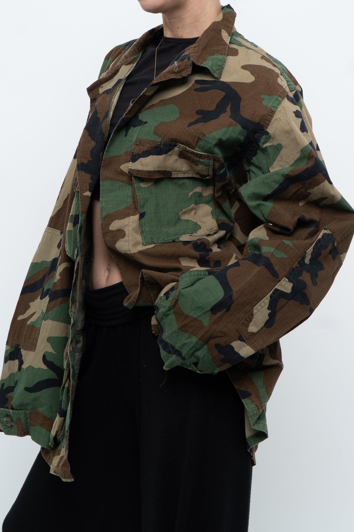 Vintage x Genuine Forest Green Camo Jacket (S-L)