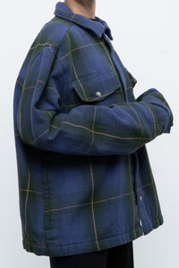 THE NORTH FACE x Green Purple Plaid Jacket (S-L)