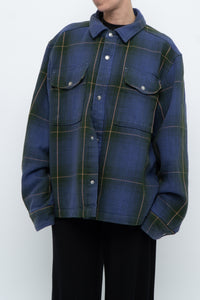 THE NORTH FACE x Green Purple Plaid Jacket (S-L)