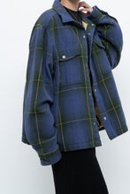 Load image into Gallery viewer, THE NORTH FACE x Green Purple Plaid Jacket (S-L)