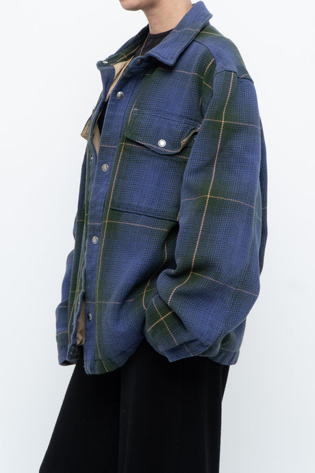 THE NORTH FACE x Green Purple Plaid Jacket (S-L)
