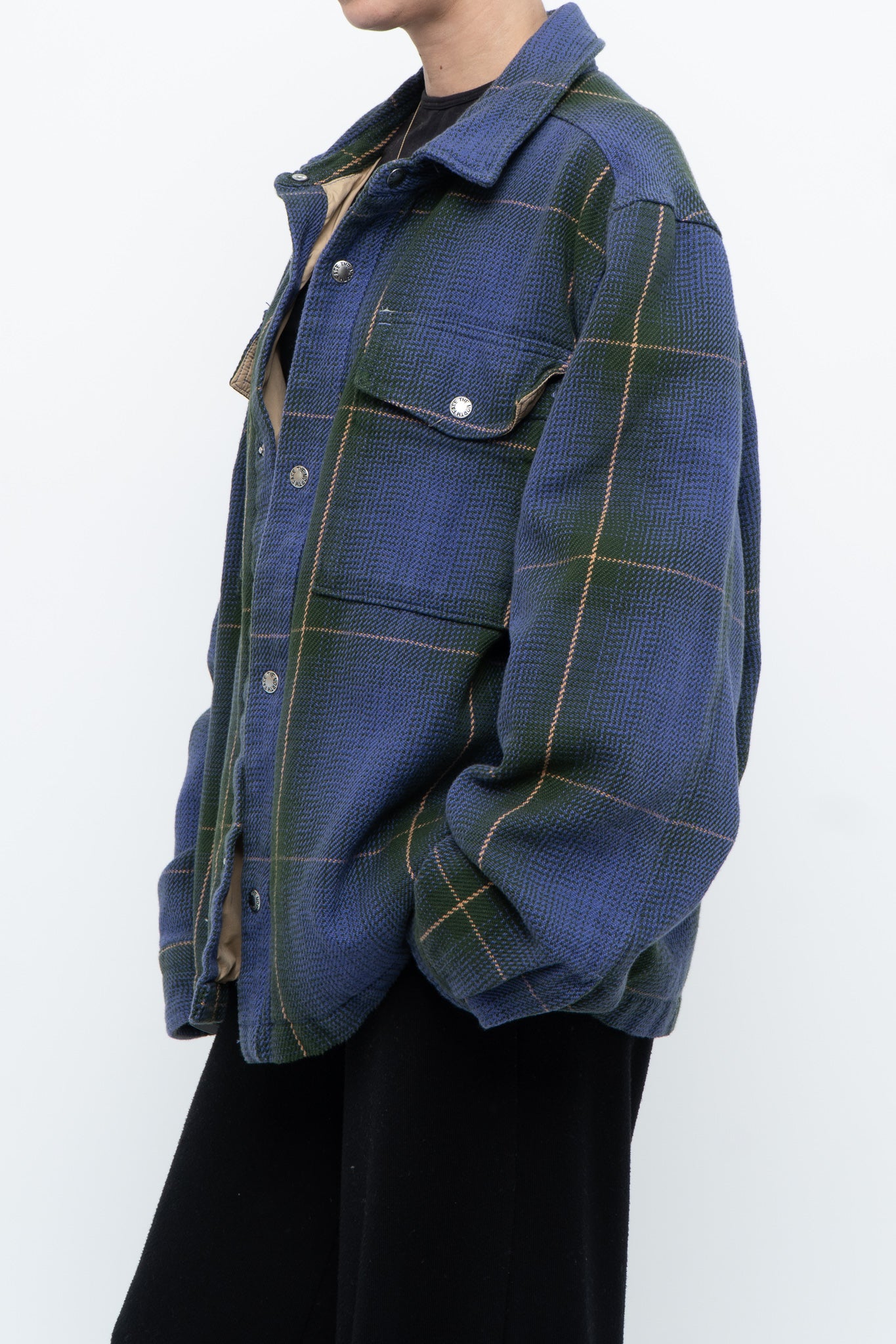 THE NORTH FACE x Green Purple Plaid Jacket (S-L)