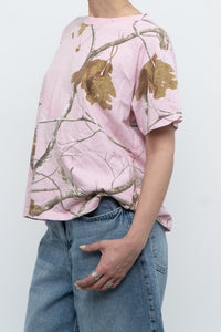 Vintage x Baby Pink Real Tree Tee (XS-M)