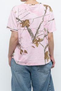 Vintage x Baby Pink Real Tree Tee (XS-M)