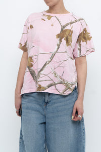 Vintage x Baby Pink Real Tree Tee (XS-M)