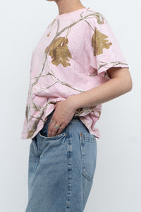 Vintage x Baby Pink Real Tree Tee (XS-M)