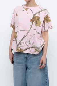 Vintage x Baby Pink Real Tree Tee (XS-M)