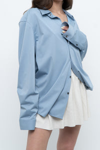 THEORY x Blue Oversized Buttonup (M-XL)