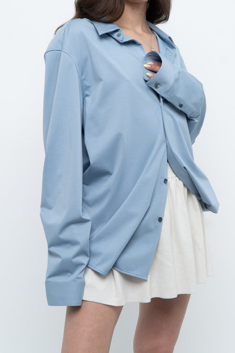 THEORY x Blue Oversized Buttonup (M-XL)