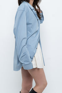 THEORY x Blue Oversized Buttonup (M-XL)