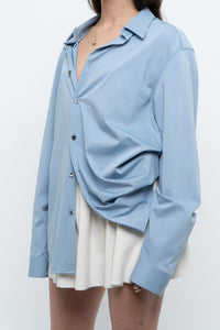 THEORY x Blue Oversized Buttonup (M-XL)
