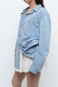 THEORY x Blue Oversized Buttonup (M-XL)