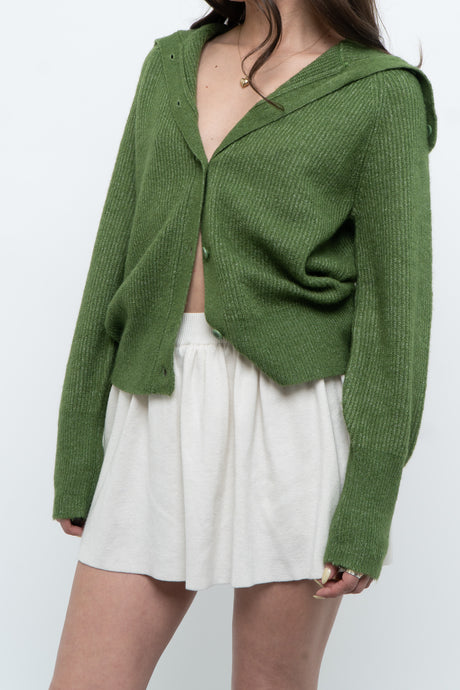 Modern x Green Knit Cardigan (XS-M)