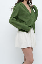 Load image into Gallery viewer, Modern x Green Knit Cardigan (XS-M)