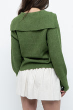 Load image into Gallery viewer, Modern x Green Knit Cardigan (XS-M)