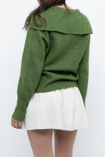 Load image into Gallery viewer, Modern x Green Knit Cardigan (XS-M)