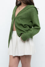 Load image into Gallery viewer, Modern x Green Knit Cardigan (XS-M)