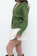 Load image into Gallery viewer, Modern x Green Knit Cardigan (XS-M)