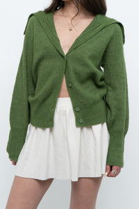 Modern x Green Knit Cardigan (XS-M)
