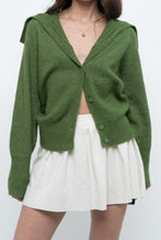 Load image into Gallery viewer, Modern x Green Knit Cardigan (XS-M)