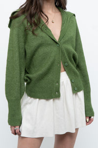 Modern x Green Knit Cardigan (XS-M)