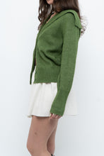Load image into Gallery viewer, Modern x Green Knit Cardigan (XS-M)
