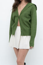 Load image into Gallery viewer, Modern x Green Knit Cardigan (XS-M)
