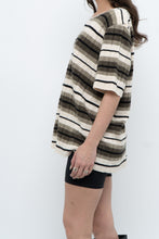 Load image into Gallery viewer, Vintage x Striped Knit Short Sleeve Sweater (XS-L)