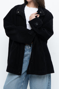 Vintage x Black Cord Cotton-Blend Jacket (XS-M)