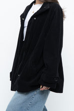Load image into Gallery viewer, Vintage x Black Cord Cotton-Blend Jacket (XS-M)