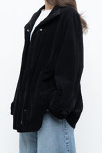 Load image into Gallery viewer, Vintage x Black Cord Cotton-Blend Jacket (XS-M)