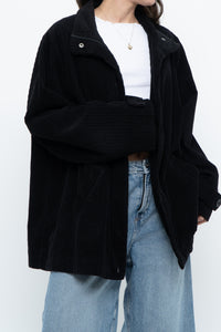 Vintage x Black Cord Cotton-Blend Jacket (XS-M)