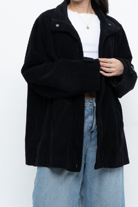 Vintage x Black Cord Cotton-Blend Jacket (XS-M)