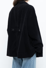 Load image into Gallery viewer, Vintage x Black Cord Cotton-Blend Jacket (XS-M)