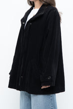 Load image into Gallery viewer, Vintage x Black Cord Cotton-Blend Jacket (XS-M)