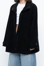 Load image into Gallery viewer, Vintage x Black Cord Cotton-Blend Jacket (XS-M)