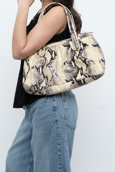 Vintage x CALVIN KLEIN Snakeskin Leather Purse
