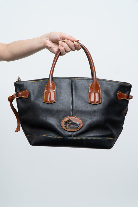 Vintage x DOONEY & BOURKE Leather, Leopard Purse