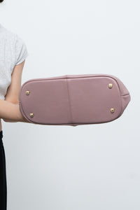 Vintage x Blush Pebble Leather Purse