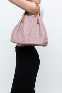 Vintage x Blush Pebble Leather Purse