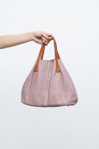 Vintage x Blush Pebble Leather Purse