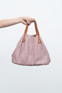 Vintage x Blush Pebble Leather Purse