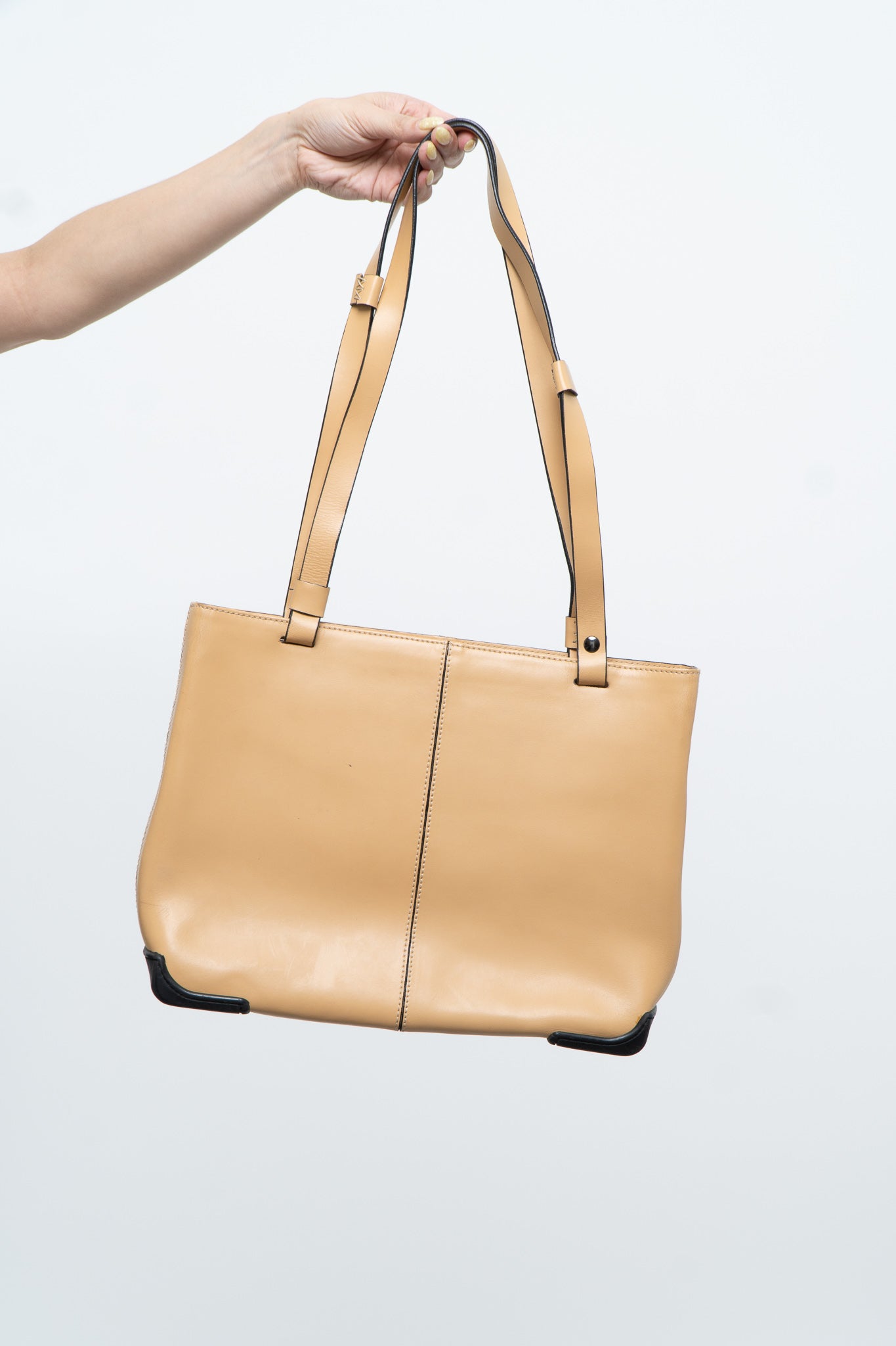 Vintage x Made in Italy x ALDO Tan Leather Purse