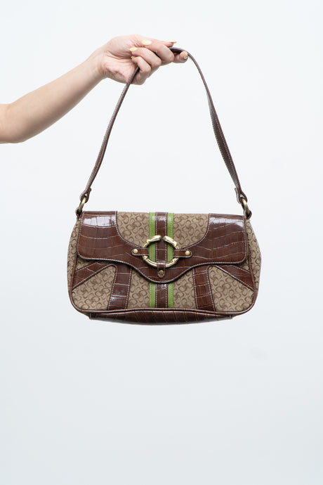Vintage x Monogram Brown Buckle Purse