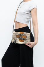Load image into Gallery viewer, Vintage x GUESS Faux Snakeskin PVC Crossbody