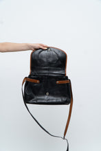 Load image into Gallery viewer, Vintage x FERRE GLANFRANCO Brown, Black Leather Purse