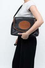 Load image into Gallery viewer, Vintage x FERRE GLANFRANCO Brown, Black Leather Purse