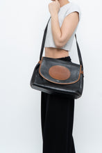 Load image into Gallery viewer, Vintage x FERRE GLANFRANCO Brown, Black Leather Purse