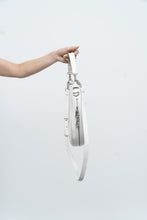 Load image into Gallery viewer, INC x Faux White Leather Chain Purse